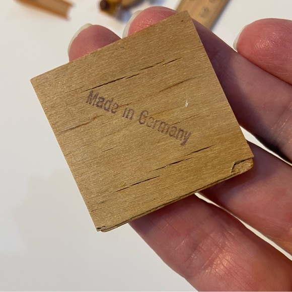 Miniature Wooden Playground with Children Made in Germany - Picture 8 of 12